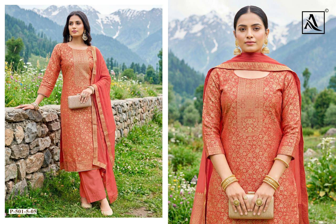 Alok suit richi rich Dress materials for boutique